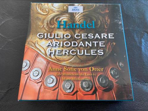 Handel - Giulio Cesare Ariodante Hercules (9 CD Album Box), Cd's en Dvd's, Cd's | Klassiek, Opera of Operette, Barok, Ophalen of Verzenden