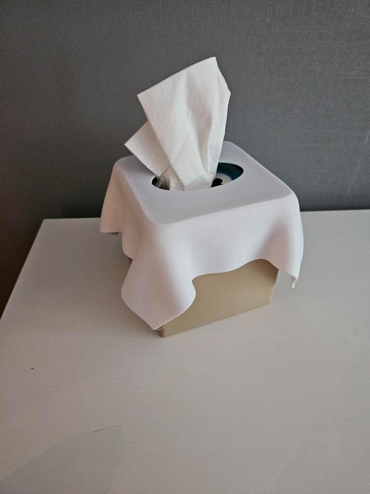 Tissuehouder vierkant, Huis en Inrichting, Woonaccessoires | Overige, Nieuw, Ophalen of Verzenden