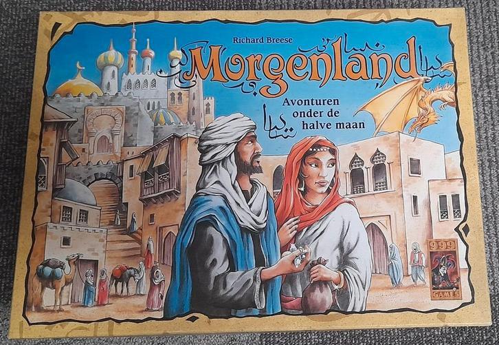 Morgenland nieuwstaat, Hobby en Vrije tijd, Gezelschapsspellen | Bordspellen, Zo goed als nieuw, Ophalen of Verzenden