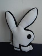 Z.g.a.n. Playboy kussentje, Huis en Inrichting, Woonaccessoires | Kussens, Ophalen of Verzenden, Zo goed als nieuw, Wit