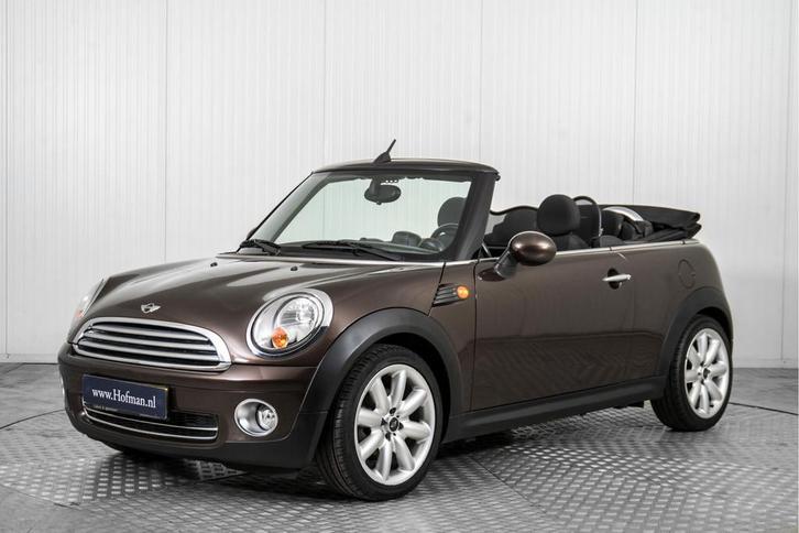 MINI Cabrio 1.6 Cooper Pepper (bj 2010), Auto's, Mini, Bedrijf, Te koop, Cabrio, ABS, Airbags, Airconditioning, Alarm, Boordcomputer