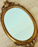 Italiaanse prachtige gouden spiegel hout, Antiek en Kunst, Antiek | Spiegels, Minder dan 100 cm, Minder dan 50 cm, Ophalen of Verzenden