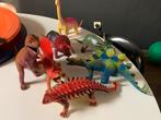 Grote Dinosaurus Speelgoed Set vintage jaren 80 Dormei, Ophalen of Verzenden, Gebruikt, Jongen of Meisje