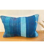 Kelim kussenhoes met modern kelim ca 60x40 cm met vulling, Huis en Inrichting, Ophalen of Verzenden, Zo goed als nieuw