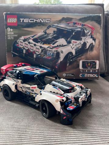 Lego Technic auto 42109 Top Gear rally car The Stig beschikbaar voor biedingen