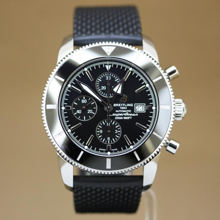 Breitling Superocean Heritage II Chrono A13312, Sieraden, Tassen en Uiterlijk, Horloges | Heren, Gebruikt, Polshorloge, Breitling