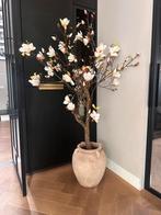 Handgemaakte kust magnoliaboom op echt hout, Ophalen, Nieuw