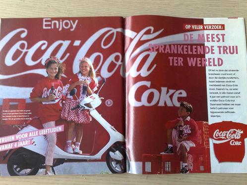 Ariadne juli 1990 ,met Coca cola truien voor kinderen, Hobby en Vrije tijd, Breien en Haken, Zo goed als nieuw, Patroon of Boek