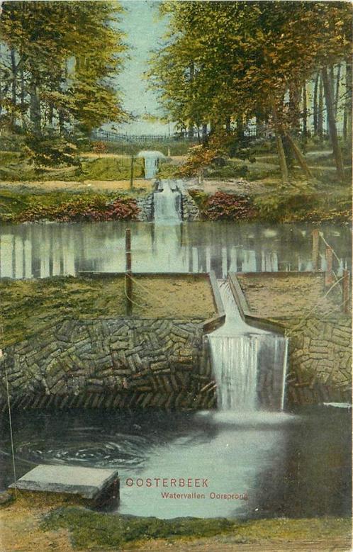 (387-201-035) Oosterbeek Watervallen Oorsprong, Verzamelen, Ansichtkaarten | Nederland, Gelderland, Verzenden