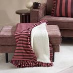 Plaid met bont Nous Living, Huis en Inrichting, Ophalen of Verzenden, Nieuw, 150 cm of meer, 125 cm of meer