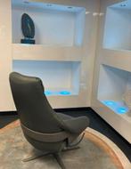Leolux Cream draai/ relaxfauteuil NIEUW, Huis en Inrichting, Fauteuils, Ophalen, Nieuw