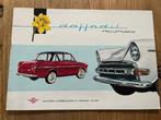 Daf daffodil variomatic autofolder 1961 brochure, Ophalen of Verzenden, Gelezen, Overige merken