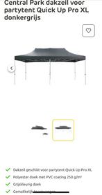 Central Park dakzeil voor partytent Quick Up Pro XL, Tuin en Terras, Partytenten, Partytent, Minder dan 4 meter, Nieuw, Ophalen of Verzenden