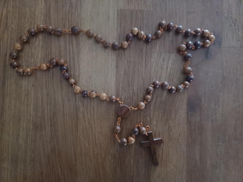Religieuze houten rozenkrans, Ophalen, Gebruikt, Overige typen