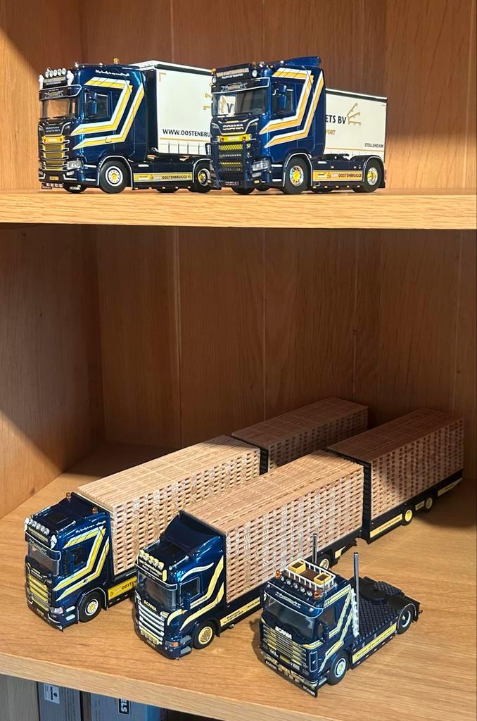 Van Oostenbrugge wsi/tekno, Hobby en Vrije tijd, Modelbouw | Auto's en Voertuigen, Gebruikt, Truck, 1:50 of kleiner, Overige merken