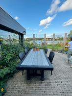 Mooie tuinset van het merk Applebee - 6 Stoelen - Wicker, Tuin en Terras, Tuinsets en Loungesets, Gebruikt, Eettafel, 6 zitplaatsen