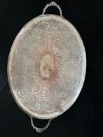 Gainsborough Verzilverd Dienblad Ovaal - 30x49cm, Ophalen of Verzenden, Zilver