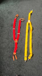 Leuke rode en gele bretels voor Carnaval, Ophalen of Verzenden, Gedragen