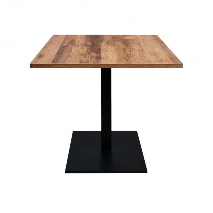 Horeca tafels mango hout 70x70cm met onderstel!   873, Huis en Inrichting, Tafels | Eettafels, Nieuw, Ophalen of Verzenden