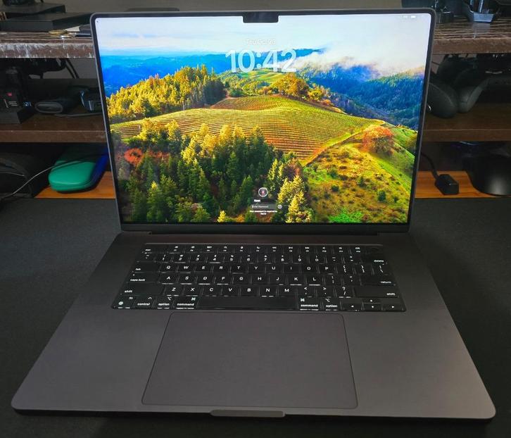 MacBook Pro 16-inch (2023) – M3 Pro, 36GB RAM, Space Black, Computers en Software, Apple Macbooks, Zo goed als nieuw, MacBook Pro