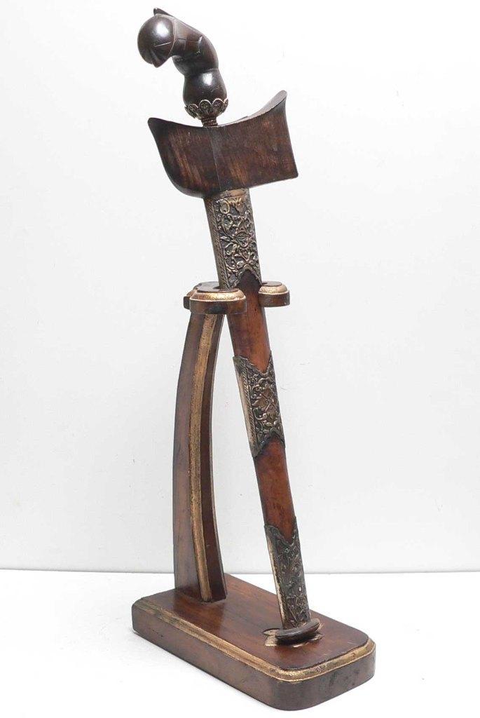 Keris houder voor 1 Kris PC9 Indonesie Indie Java Bali Bugis, Antiek en Kunst, Kunst | Niet-Westerse kunst, Ophalen of Verzenden