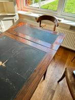 Antieke uitschuifbare eetkamer tafel met 3 stoelen, Ophalen