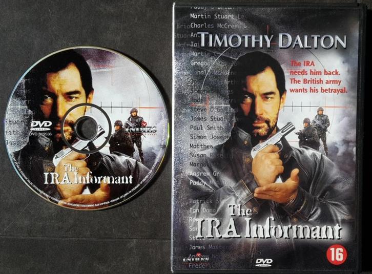 DVD - The IRA Informant - Thriller Film, Cd's en Dvd's, Dvd's | Thrillers en Misdaad, Zo goed als nieuw, Actiethriller, Vanaf 16 jaar