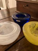 Kosta Boda Atoll 3x pst €12,50, Huis en Inrichting, Overige materialen, Nieuw, Ophalen of Verzenden, Kandelaar