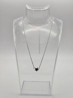 Zilveren ketting met ster hanger, Verstelbaar, Nieuw, Ophalen of Verzenden, Zilver