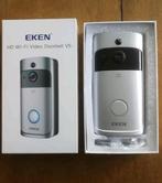 Eken draadloze Video Deurbel V5 met Chime - binnenbel, Ophalen of Verzenden, Bewegingsdetectiesensor, Zo goed als nieuw, Draadloos