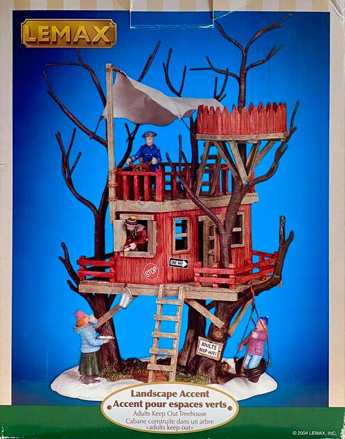 Lemax Adults Keep Out Treehouse (44250), Diversen, Kerst, Ophalen of Verzenden