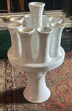 Imposante "Brutalist" 9-kaarsenhouder. 60-70's. Getekend, Antiek en Kunst, Kunst | Designobjecten, Ophalen