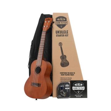 Kala Learn To Play Ukulele Concert Starter Kit set concert u beschikbaar voor biedingen