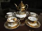 Antiek tsjechisch koffieservies, porcelein, 1941, Antiek en Kunst, Antiek | Servies compleet, Ophalen