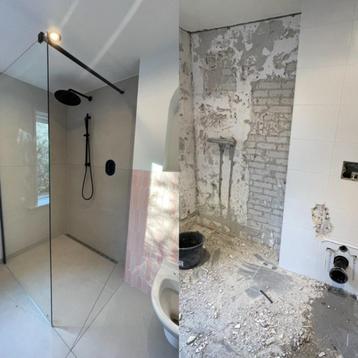 Complete verbouwen en renoveren badkamer beschikbaar voor biedingen
