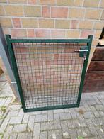 Staafmat poort, Tuin en Terras, Tuinhekken en Hekwerk, Ophalen, Met poort, Gebruikt, Enkelstaafmat hekwerk