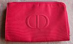 Rode Christian Dior toilettas, Sieraden, Tassen en Uiterlijk, Ophalen of Verzenden, Zo goed als nieuw, Rood, Dame