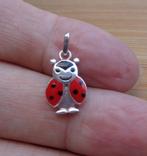 zilveren hanger lieveheersbeestje [140], Overige merken, Verzenden, Zo goed als nieuw, 1 bedel