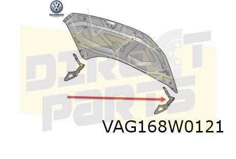 Volkswagen Tiguan (9/20-) Motorkapscharnier Links Origineel!, Auto-onderdelen, Carrosserie en Plaatwerk, Motorkap, Volkswagen