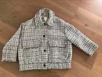 H&M jas tussenjas tweed bruin grijs crème m, Maat 38/40 (M), Bruin, Nieuw, Ophalen of Verzenden