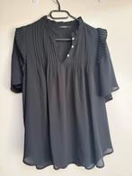 Nieuwe zwarte bruuns bazaar blouse M 38 luchtig, Kleding | Dames, Ophalen of Verzenden, Nieuw, Maat 38/40 (M), Zwart