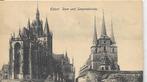 Duitsland, Erfurt "Dom und Severinskirche, Gelopen, Duitsland, Ophalen of Verzenden, 1920 tot 1940