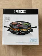 NIEUW! Princess Gourmetstel Raclette 6 Grill Party, Ophalen of Verzenden, Nieuw, 4 t/m 7 personen