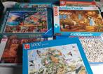 Diverse Puzzels 1000 stukjes, Ophalen of Verzenden, 500 t/m 1500 stukjes, Gebruikt, Legpuzzel