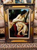 Prachtige olieverf portret schilderij, Antiek en Kunst, Ophalen of Verzenden