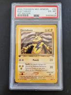 Pokemon Electabuzz 1st edition neo genesis psa 6 clean kaart, Ophalen of Verzenden, Zo goed als nieuw