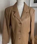 Leren jas van Leatherstyle maat 44 [DM], Ophalen of Verzenden, Zo goed als nieuw, Maat 42/44 (L), Beige
