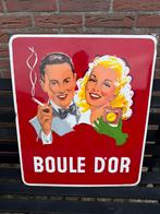 Boule D’or emaille reclamebord, Ophalen of Verzenden, Zo goed als nieuw, Reclamebord