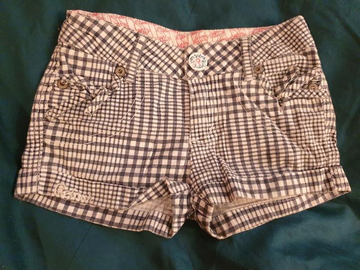 Retour jeans short kort broekje 92, Kinderen en Baby's, Kinderkleding | Maat 92, Zo goed als nieuw, Meisje, Broek, Ophalen of Verzenden