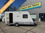 Caravelair Ambiance 400 slechts 1100KG, mover en voortent., Caravans en Kamperen, Bedrijf, Treinzit, 4 tot 5 meter, Schokbreker
